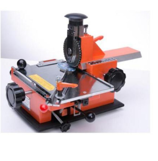 2mm Semi-automatic sheet embosser metal stamping printer marking machine label