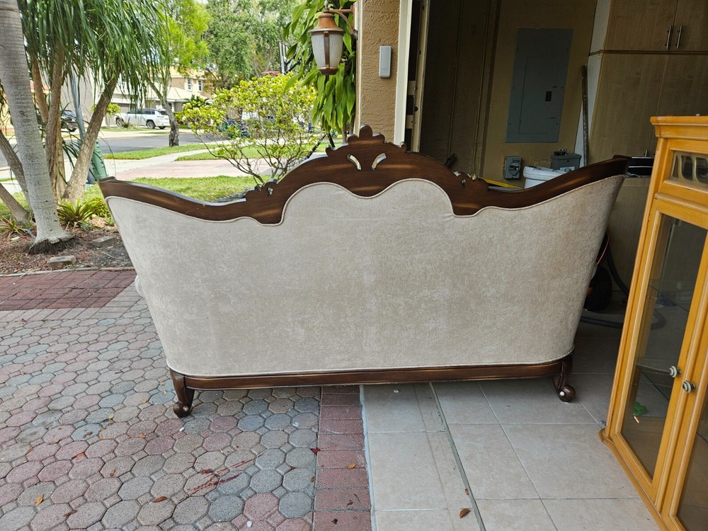 ACME Latisha Tan Pattern Sofa