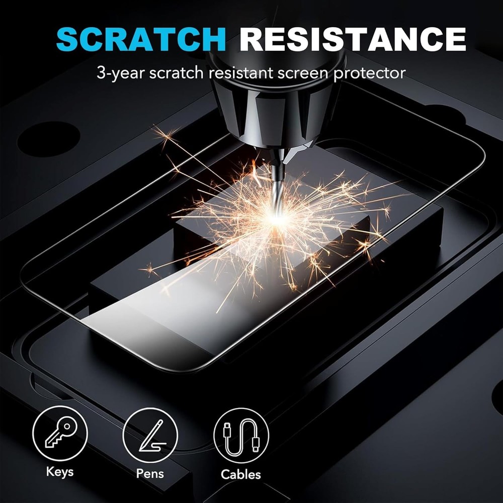 Ultimate NS Switch 2 Screen Protector - 9H Tempered Glass, Anti-Scratch 3 Pack