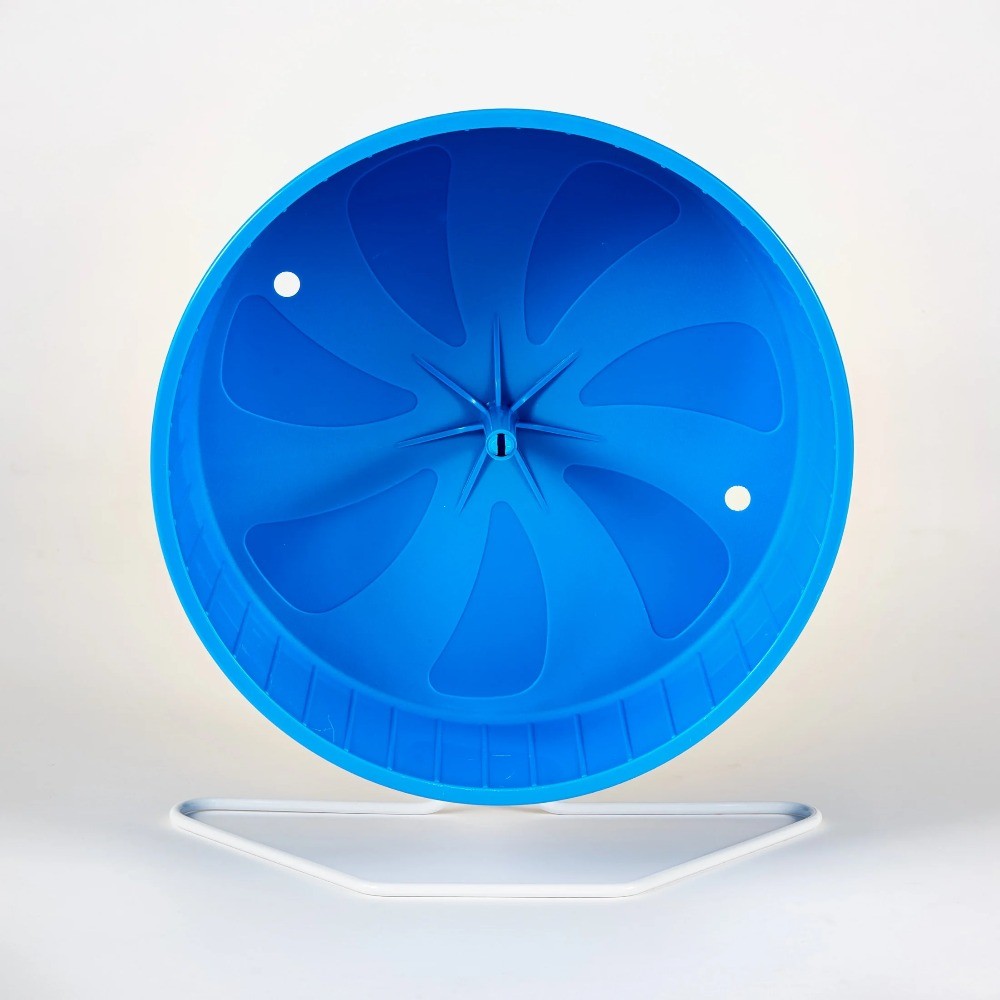 Comfort Wheel Giant for Chinchillas, Rats and Other Small Animals,12 Inches,Blue