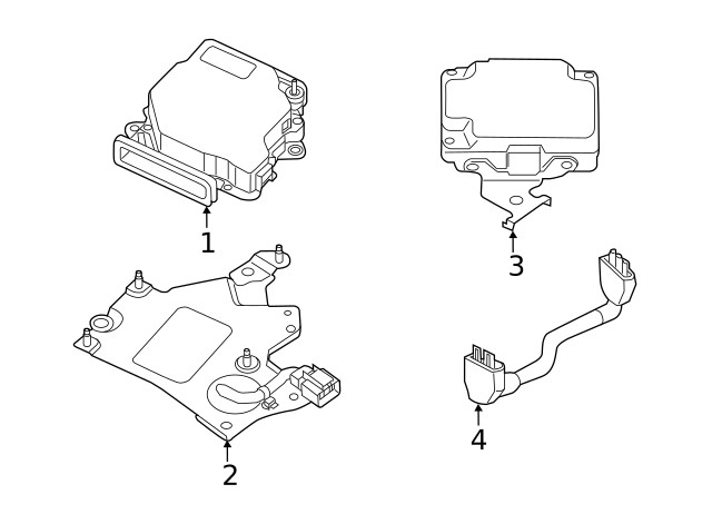 Genuine Nissan Control Module 283D0-3JA0A