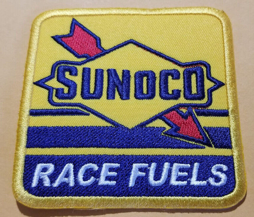 Sunoco Race Fuels Embroidered Patch approx 3x3"