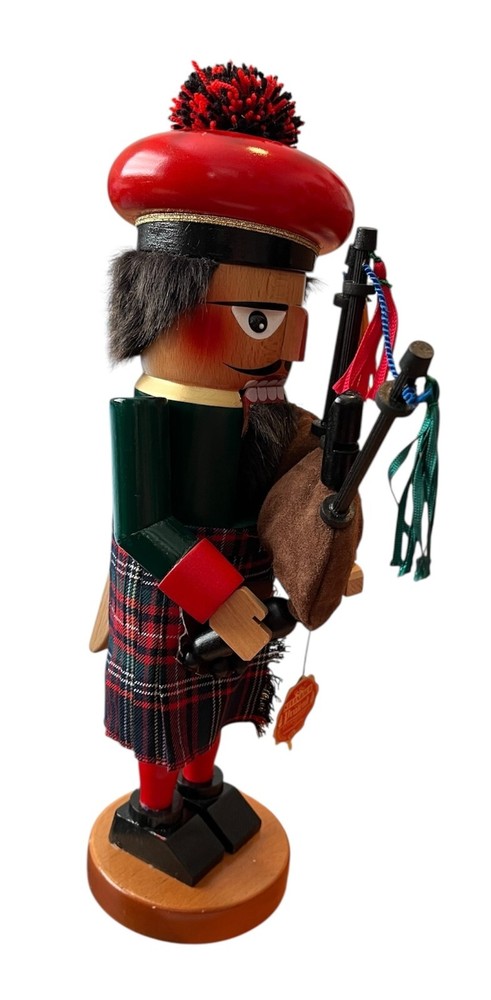 Steinbach Made in Germany Nutcracker S973 - Chubby Scottish Bagpiper