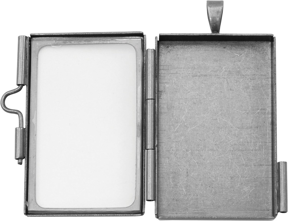 - Advantus LOCKET RECT FRAME, Us:One Size, Metal