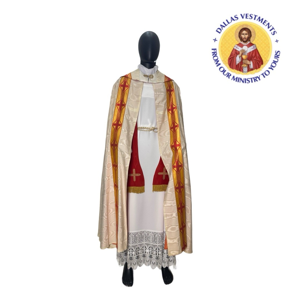 White Cope Vestment (Pre-owned)