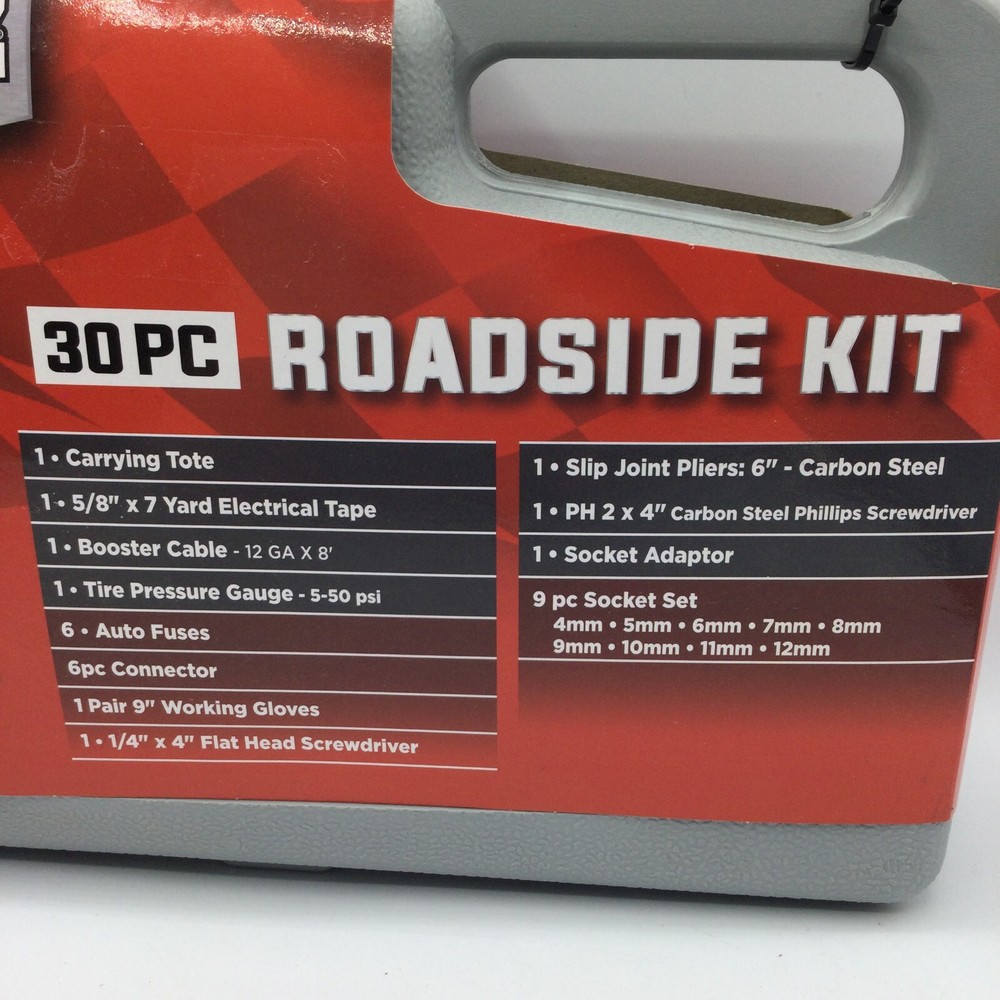 Simoniz 30 Pc Roadside Kit 01333 NEW