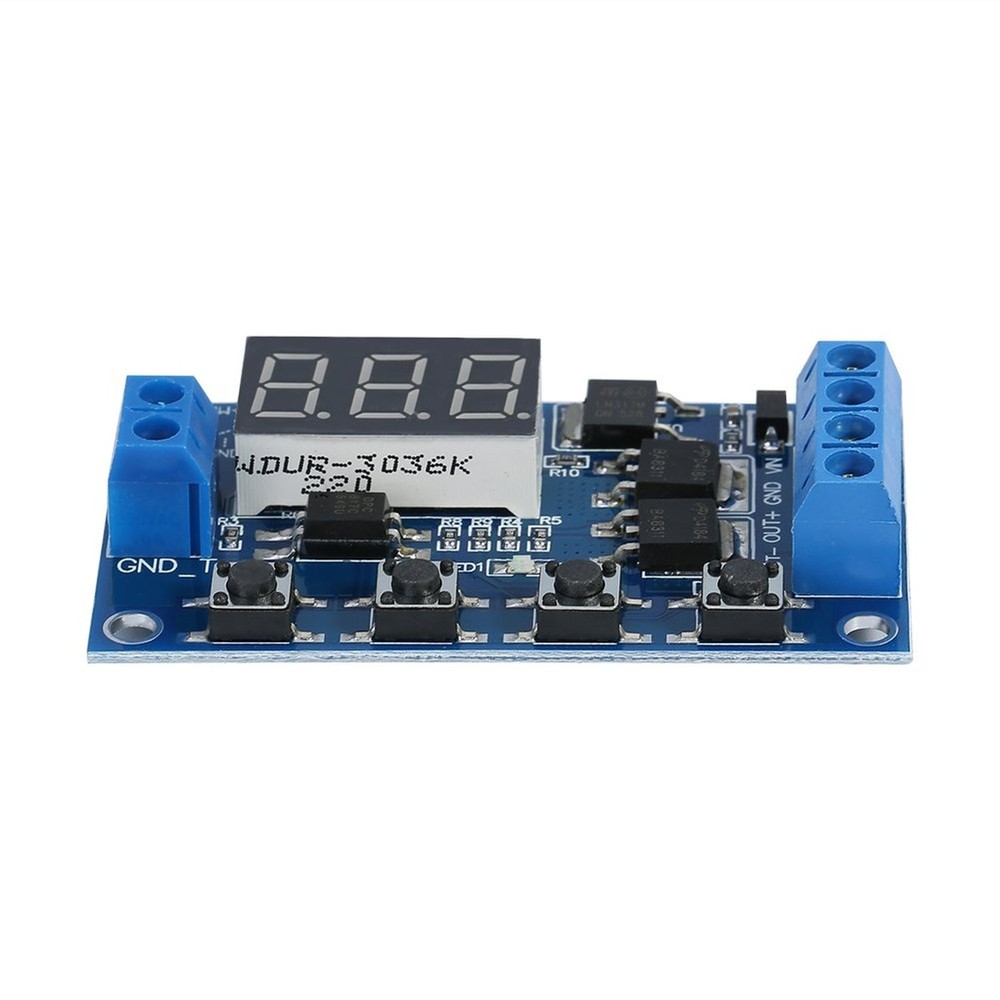 Time Relay, DC 5V-36V Trigger Cycle Delay Timer Switch Turn On/Off Relay Modu...