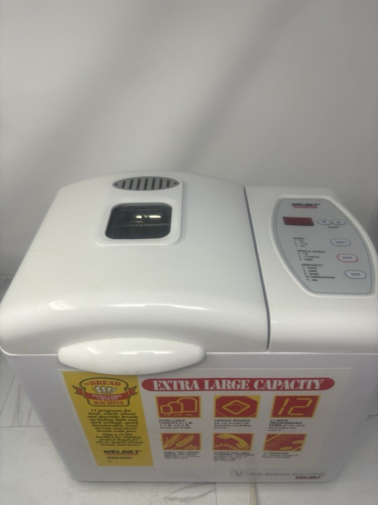 Welbilt The Bread Machine ABM4900 Automatic Bread Maker Used- Works