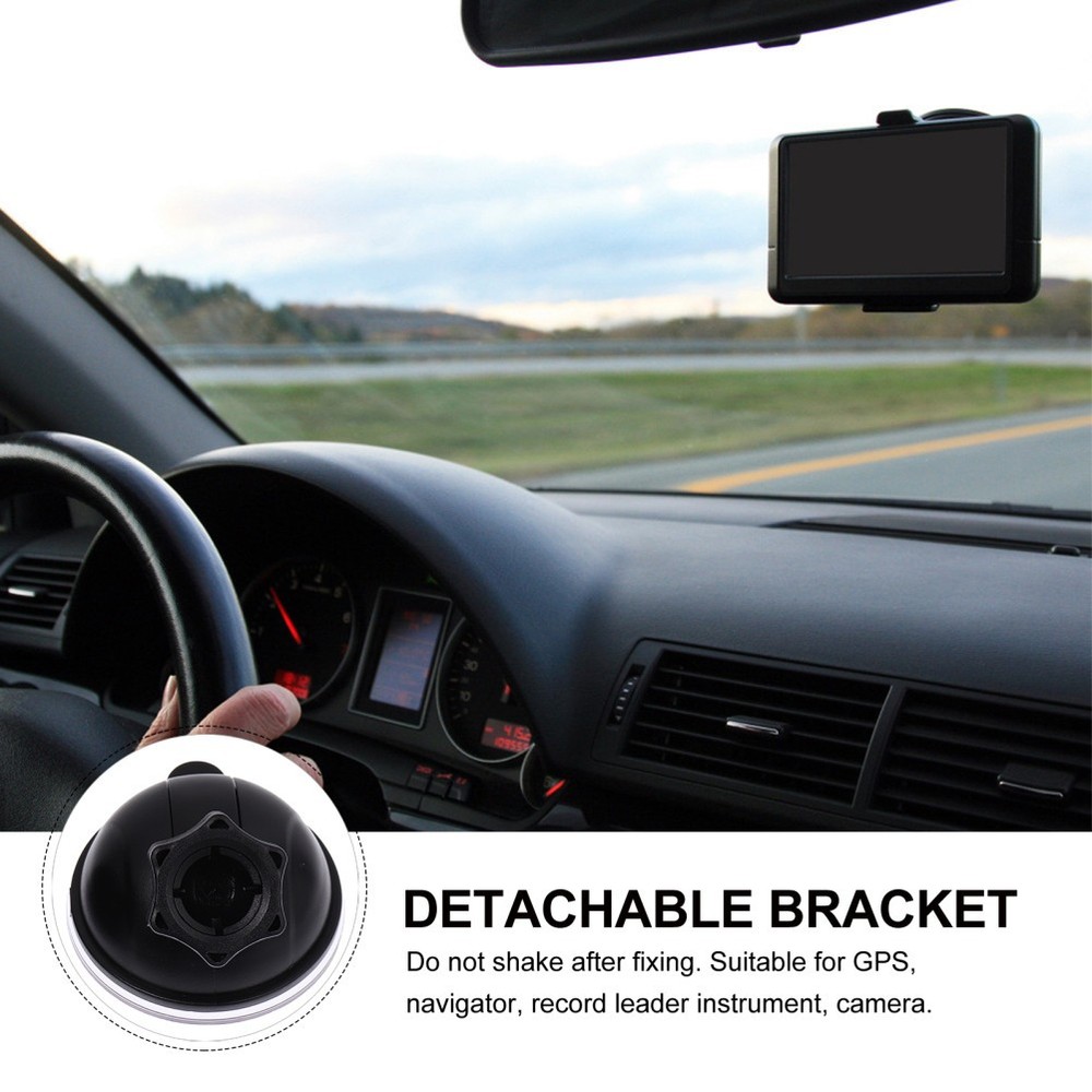 2 Pcs Suction Disc Driving Recorder Bracket Removable Holder Cup