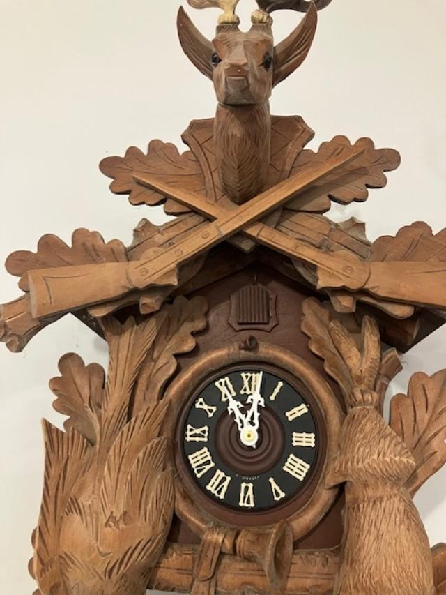 Large German Black forest cuckoo clock