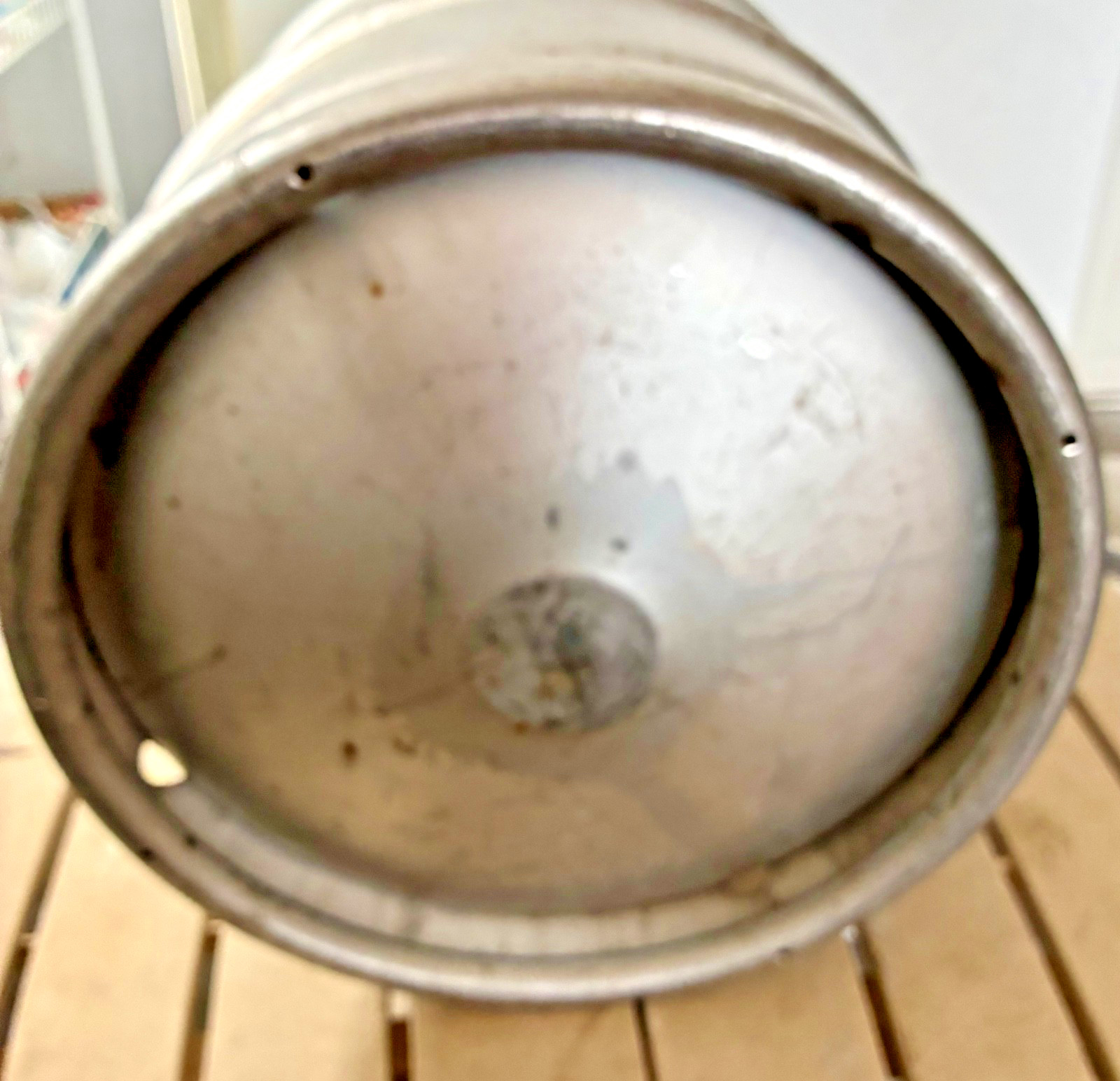 1/2 BARREL STAINLESS STEEL BEER KEG -15.5 GALLON MOONSHINE STILL-SANKEY