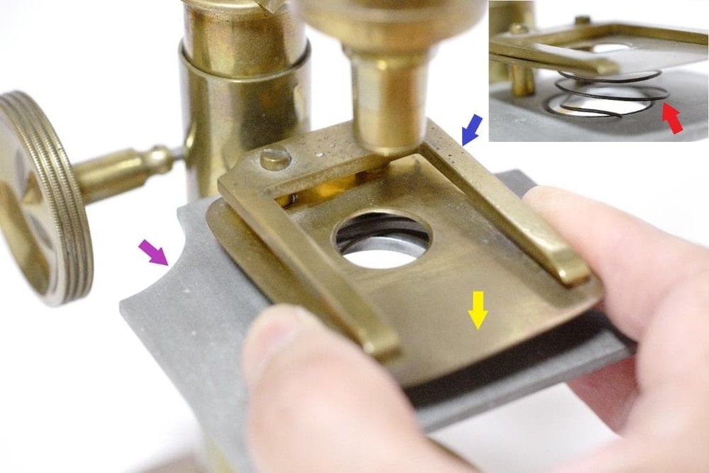 microscope antique collectible Peter Dolond's achromatic microscope