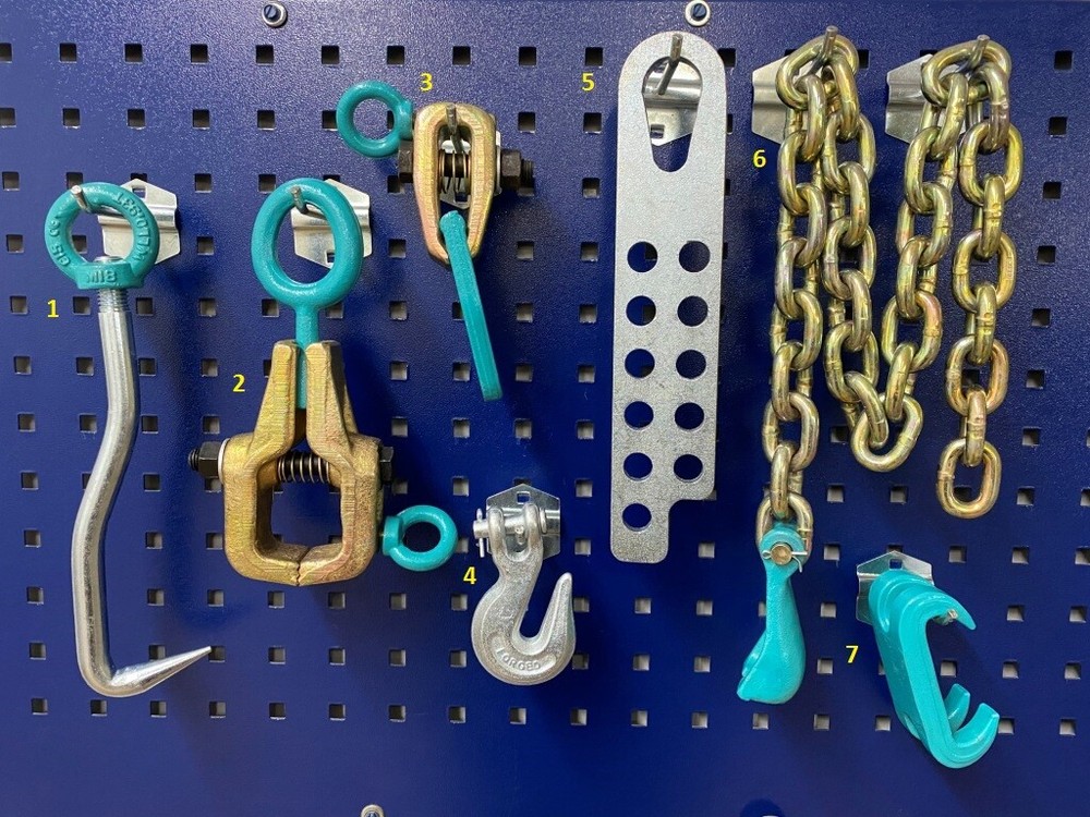 SET#36 - 7 Piece value set AUTO BODY FRAME MACHINE PULLING CLAMPS TOOLS