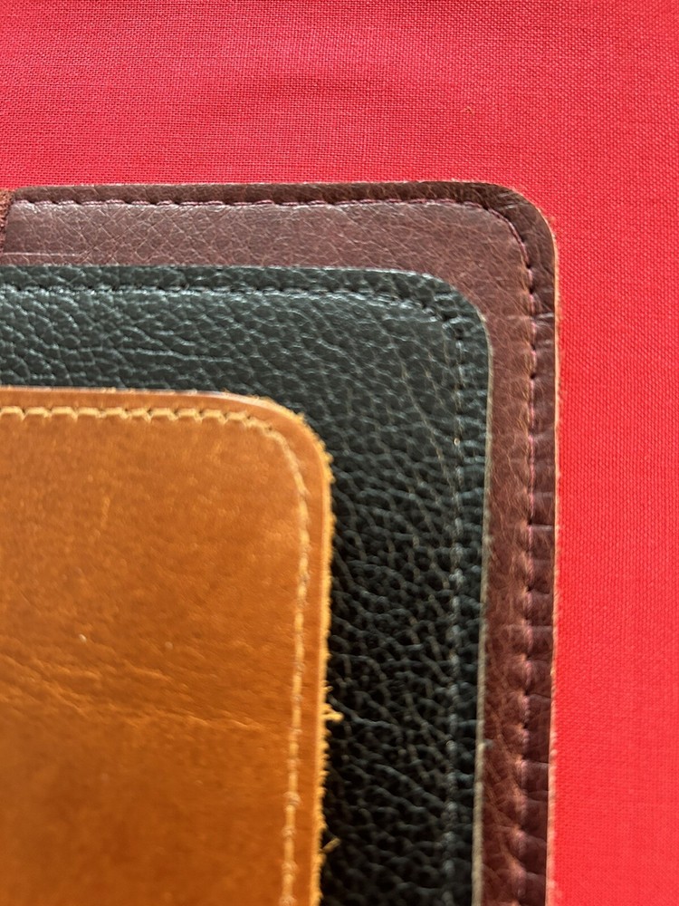 Genuine Leather Bible Covers: 2x Large, 2x medium, 2x Small