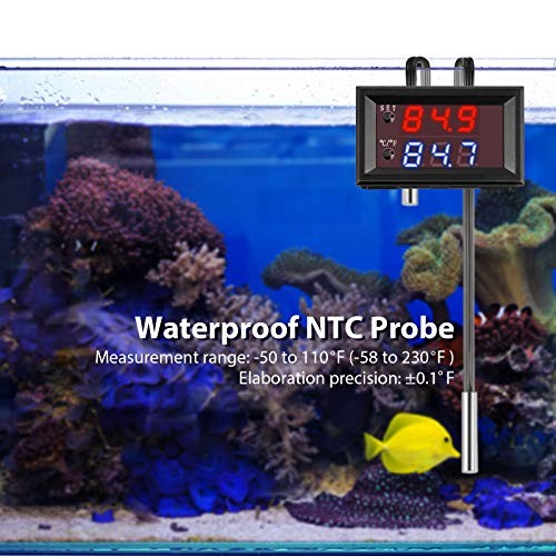 Pieces 1V Electronic Temperature Controller Programmable -50 to 110 Degree 2