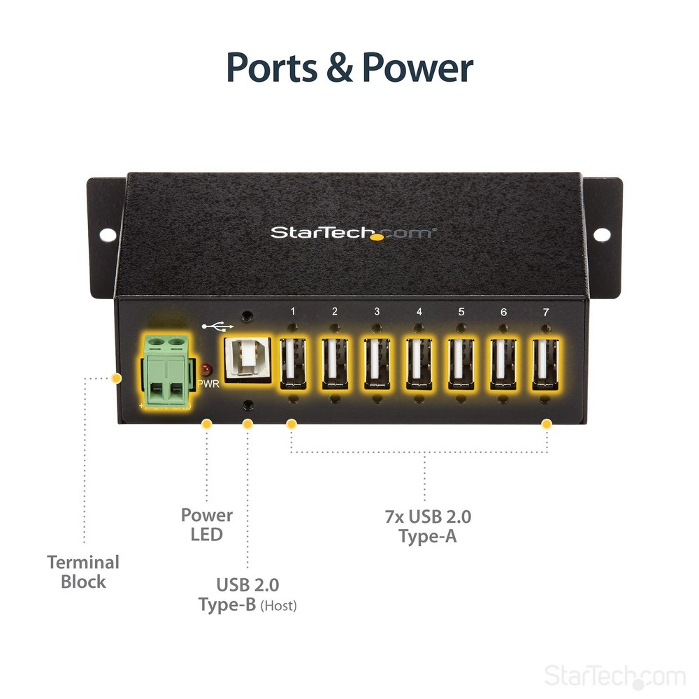 Startech 7 Port Compact USB 2.0 Hub