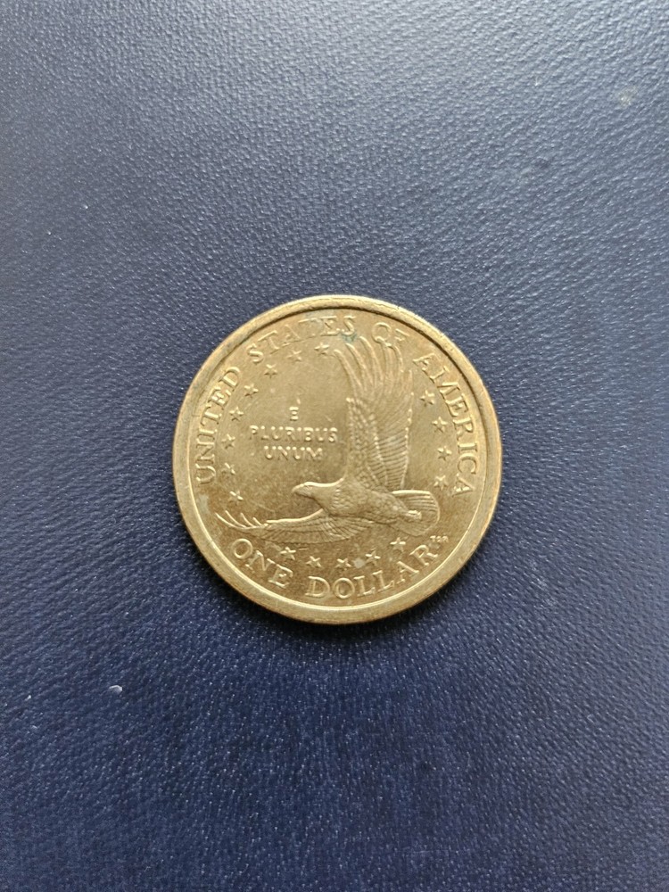 2000 d sacagawea dollar wounded eagle