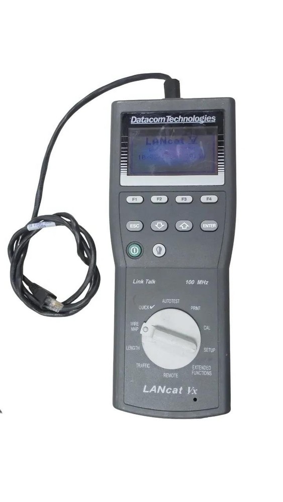 Datacom  LANcat Vx Cable Tester Network Analyzer