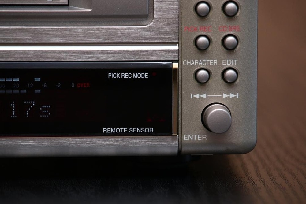 DENON DMD-M10E MiniDisc Recorder MD Deck MD Player Maintenance completed