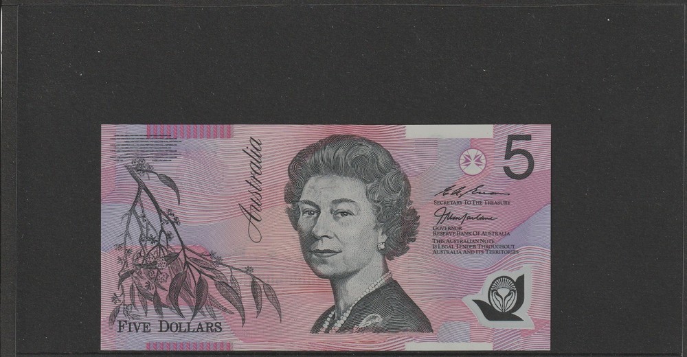 1997 MacFarlane/Evans - CS97 Test Note CS97 997929 Choice Uncirculated