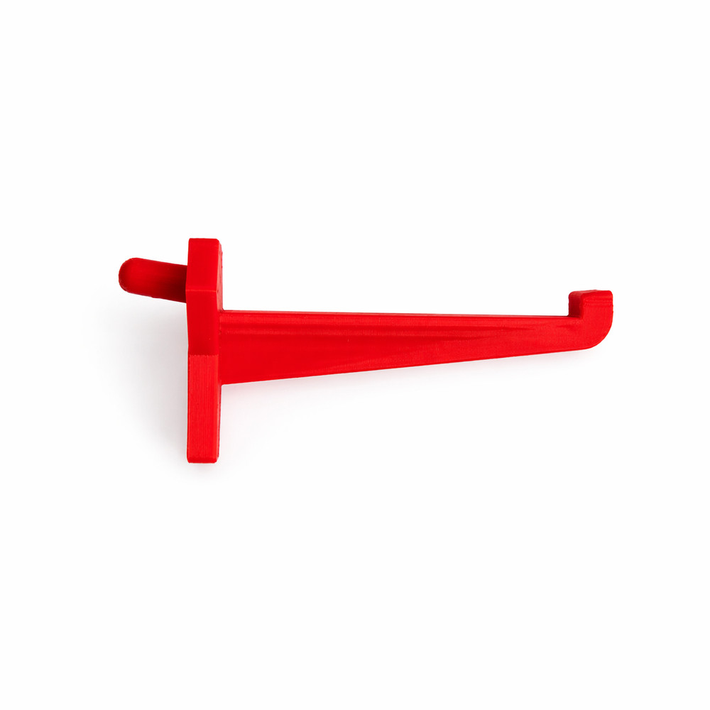 Peg Board Hooks Red Y Hook x12 NUPEG