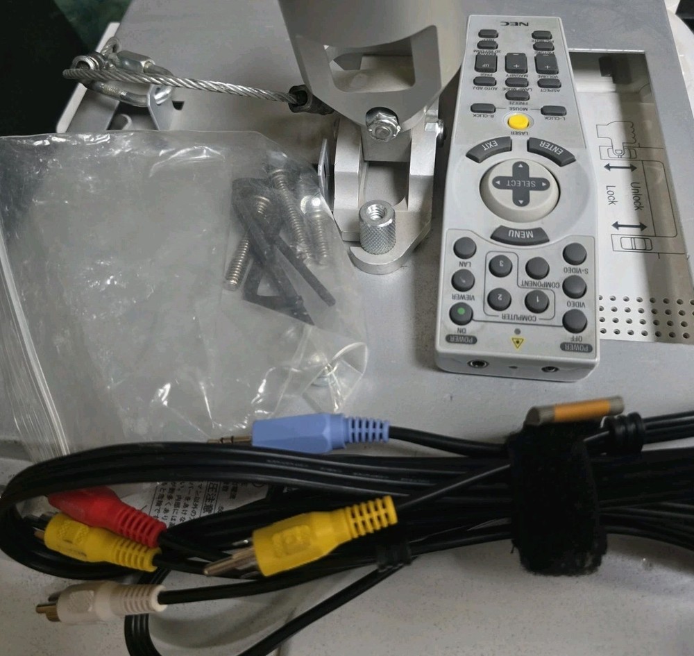 NEC NP 1000 Projector With Celing Mount