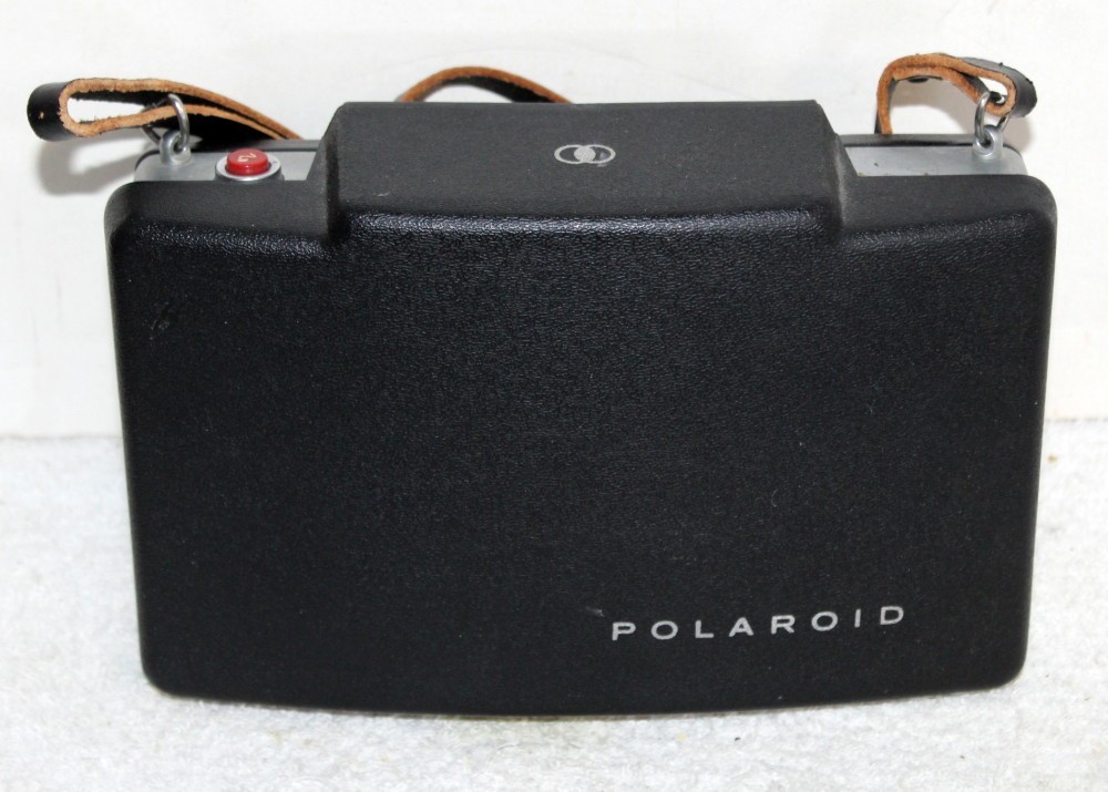 Polaroid Automatic 100 Land Camera + Strap ~ Nice