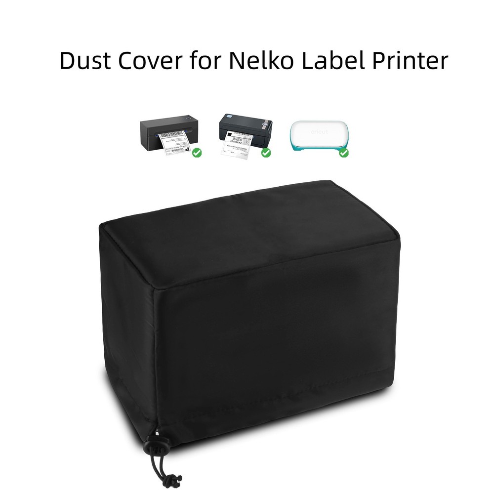 Dust Cover for Nelko Desktop Label Printer Elastic Drawstring Protective Cover
