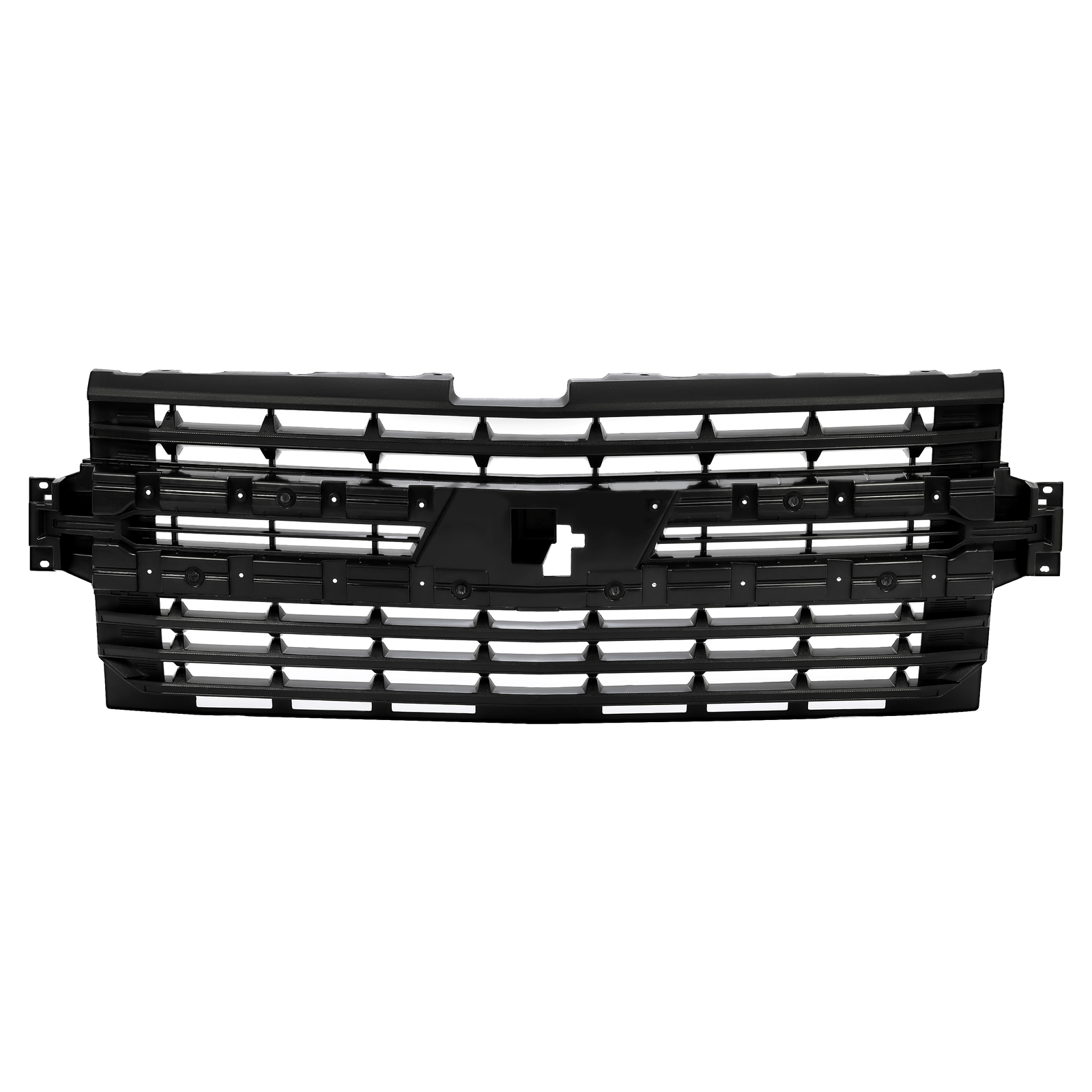 Matte Black Front Bumper Upper Grille For Chevy Silverado 1500 2019-2022 2021