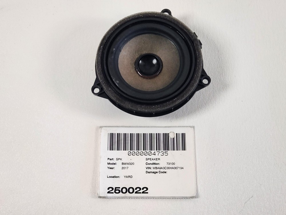 2013-2017 BMW 320 SERIES Speaker OEM
