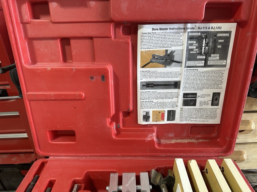 Templaco bore master bj 115 Installation Kit