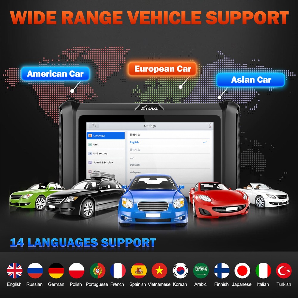 2024 XTOOL X100PADS Auto IMMO K~ey Program Full System Diagnostic Scanner+EEPROM