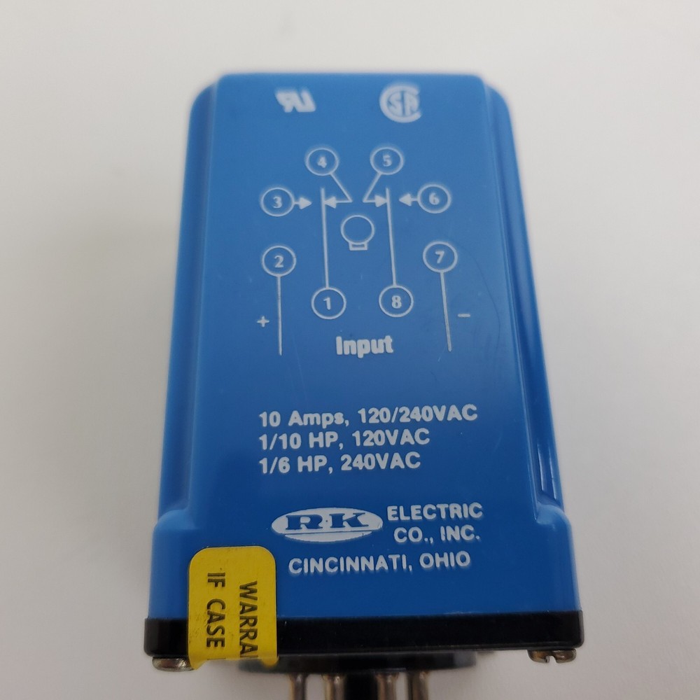 R-K Electronics ECB-115A-1-120 On Delay Timer 120 Sec Fix