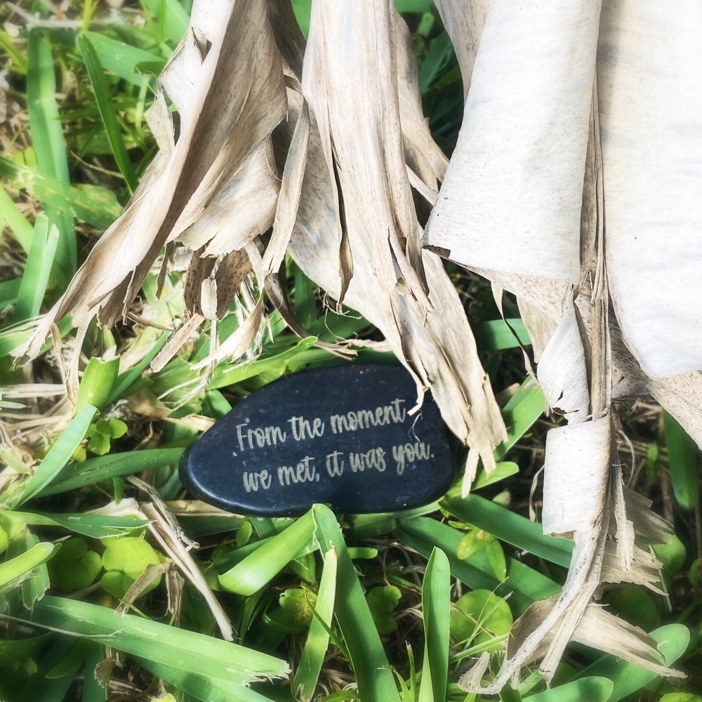 Personalized Engraved River Rocks Message Rocks