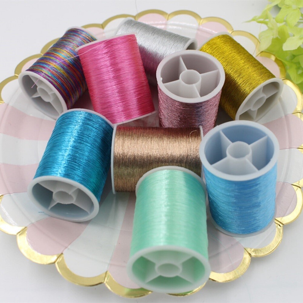 Embroidery Thread Metallic Embroidery Floss Metallic Thread Set