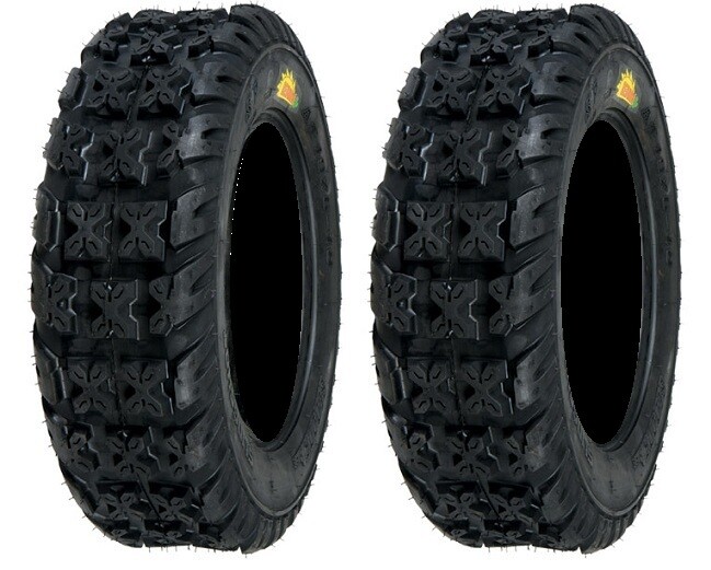 Pair of Sedona Bazooka Front 19x6-10 (4ply) ATV Tires (2)