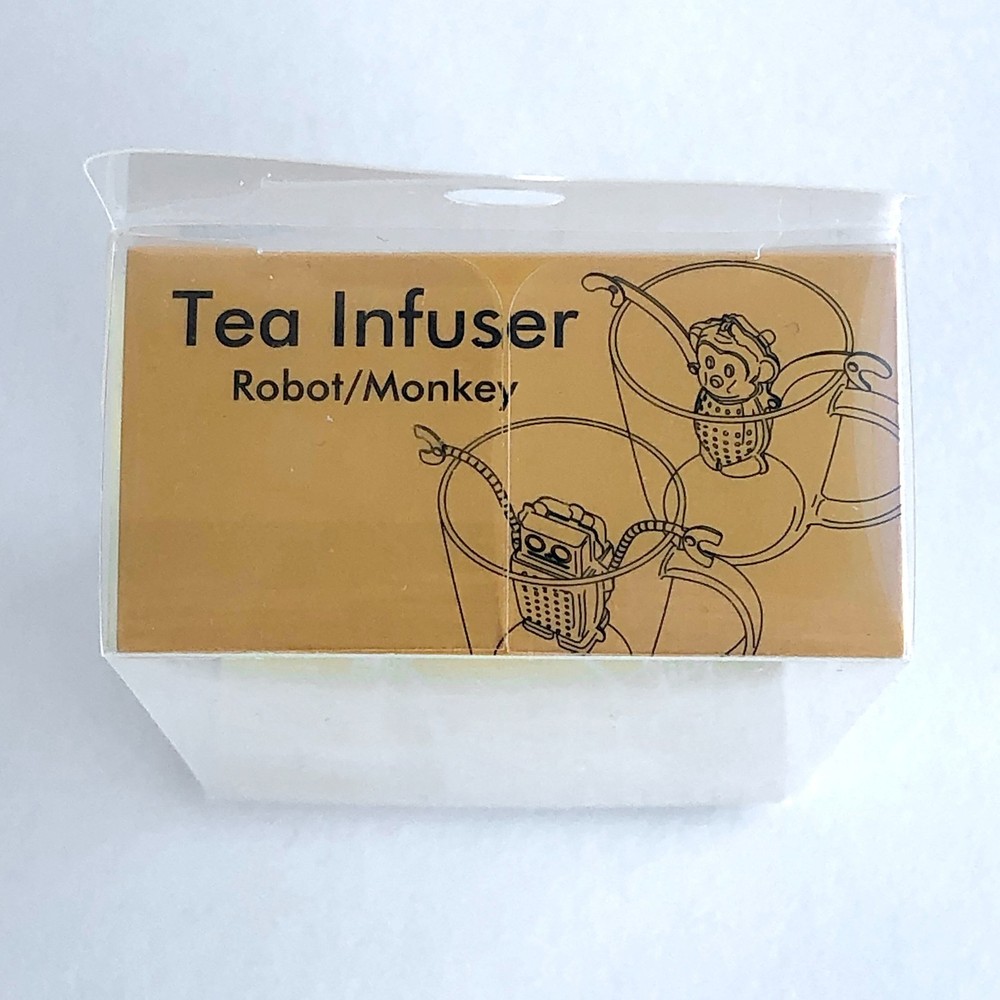 NIB Robot Tea Infuser with Mini Tray