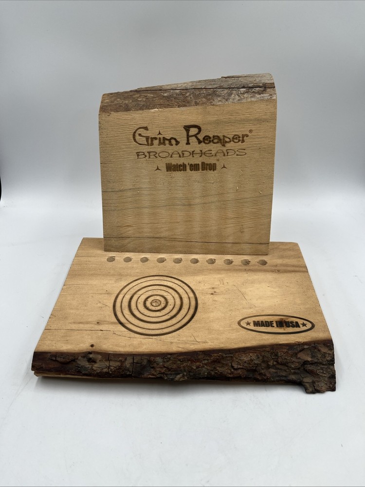 Grim Reaper Broadhead Display - Wood