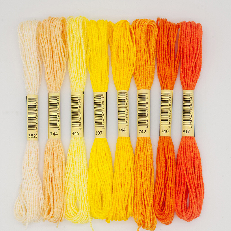 Handmade Thread Embroidery Thread Cross Stitch Thread Knitting Thread Cotton❥