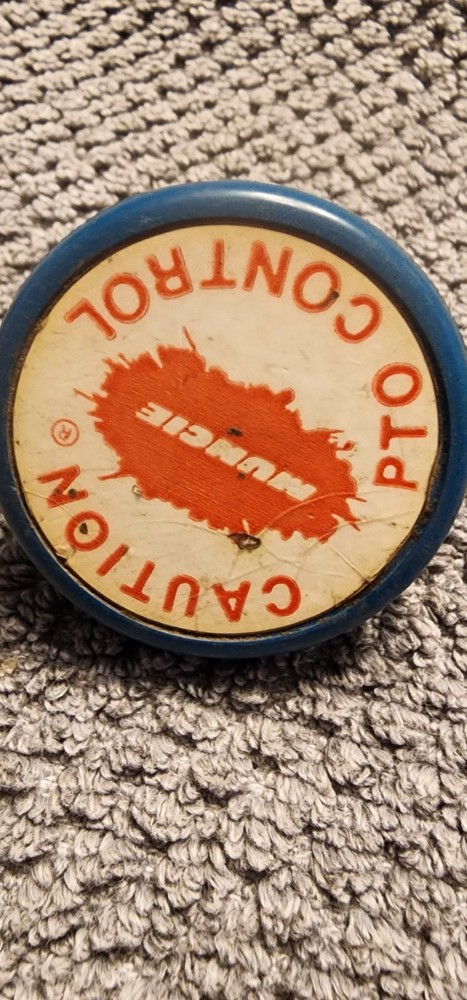Muncie Blue PTO Control Cable Replacement Knob