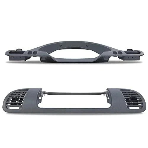 Dash Panel Bezel with A/C Nozzle Left Right for 2002-2006 Sprinter Gray