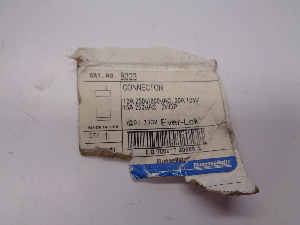THOMAS & BETTS 8023 CONNECTOR NSNP