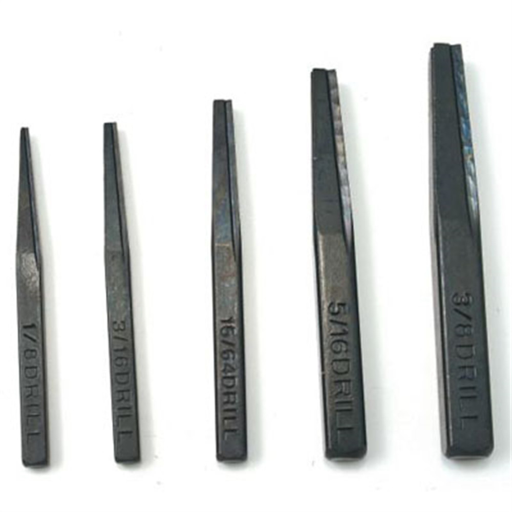 CTA Manufacturing 5 Piece Screw Extractor Kit - Fluted-Type