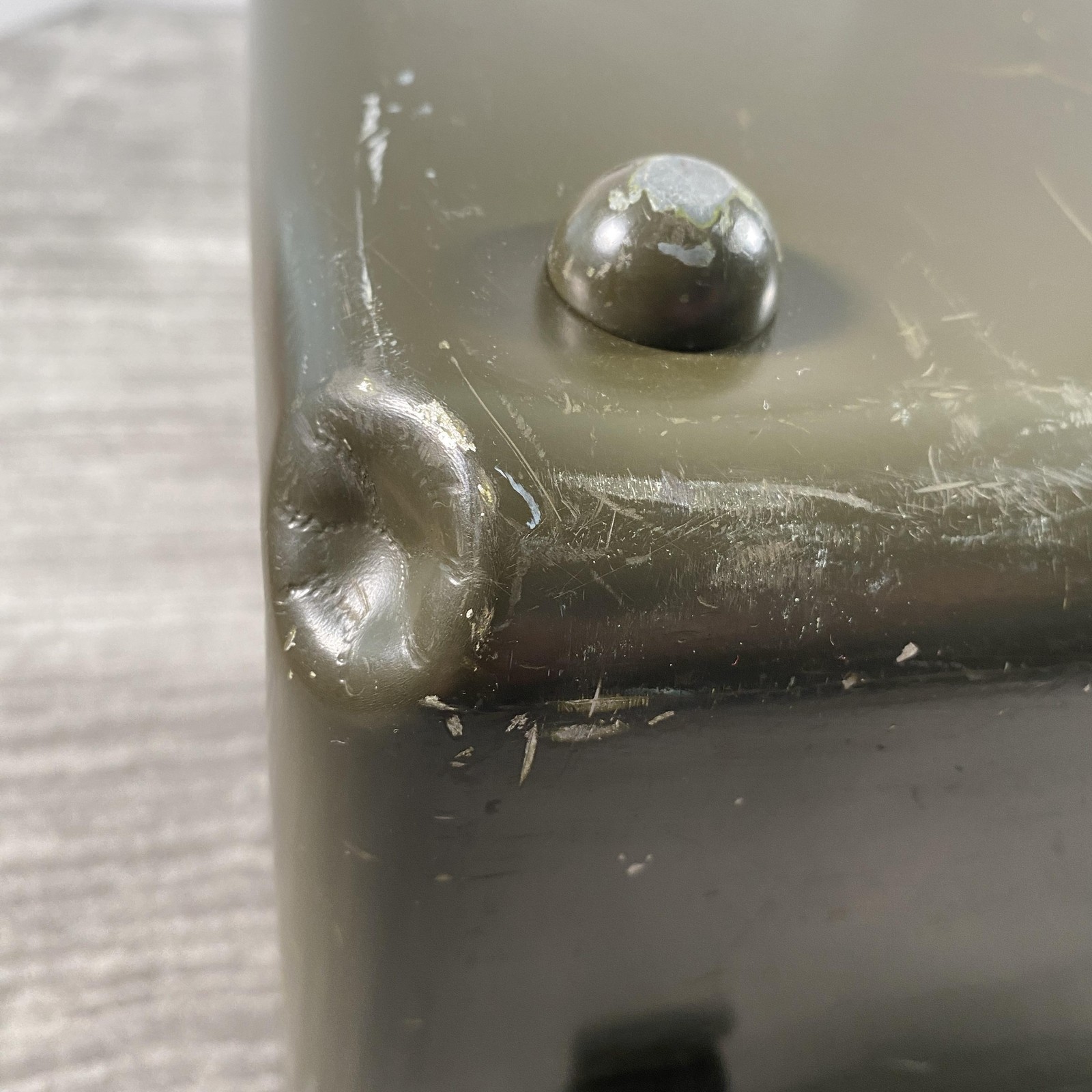 Vintage Zero Manufacturing Military Pressure Equalizer Transit Case 1974 OD