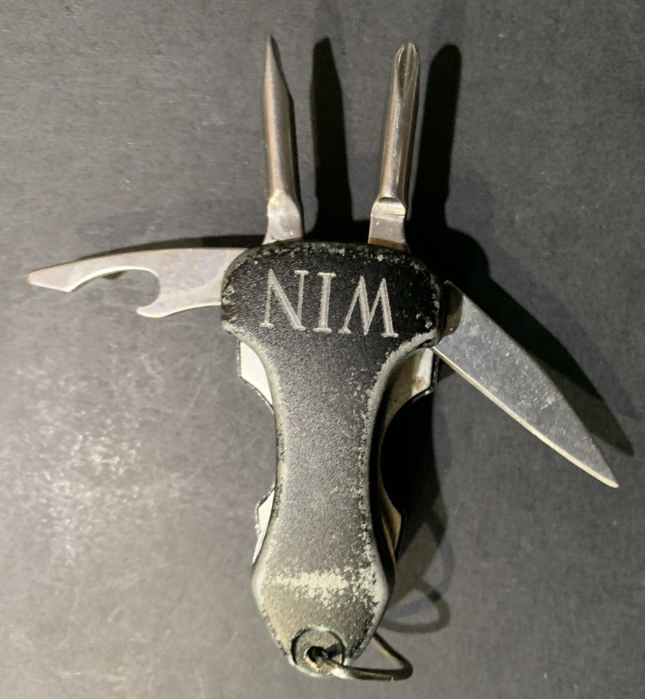 Freeman WIN Five Function Multi Tool Key Chain Flashlight Lot Of 3 USED