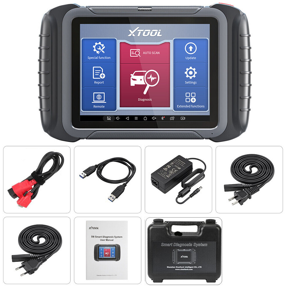 XTOOL D8 Topology Car Bidirectional Diagnostic Scanner Full System Coding Tool