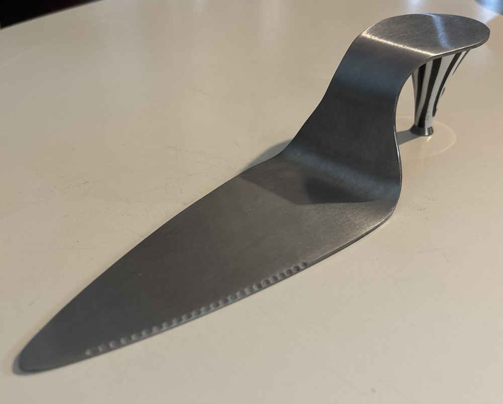 High Heel Silver Cake Cutter & Server