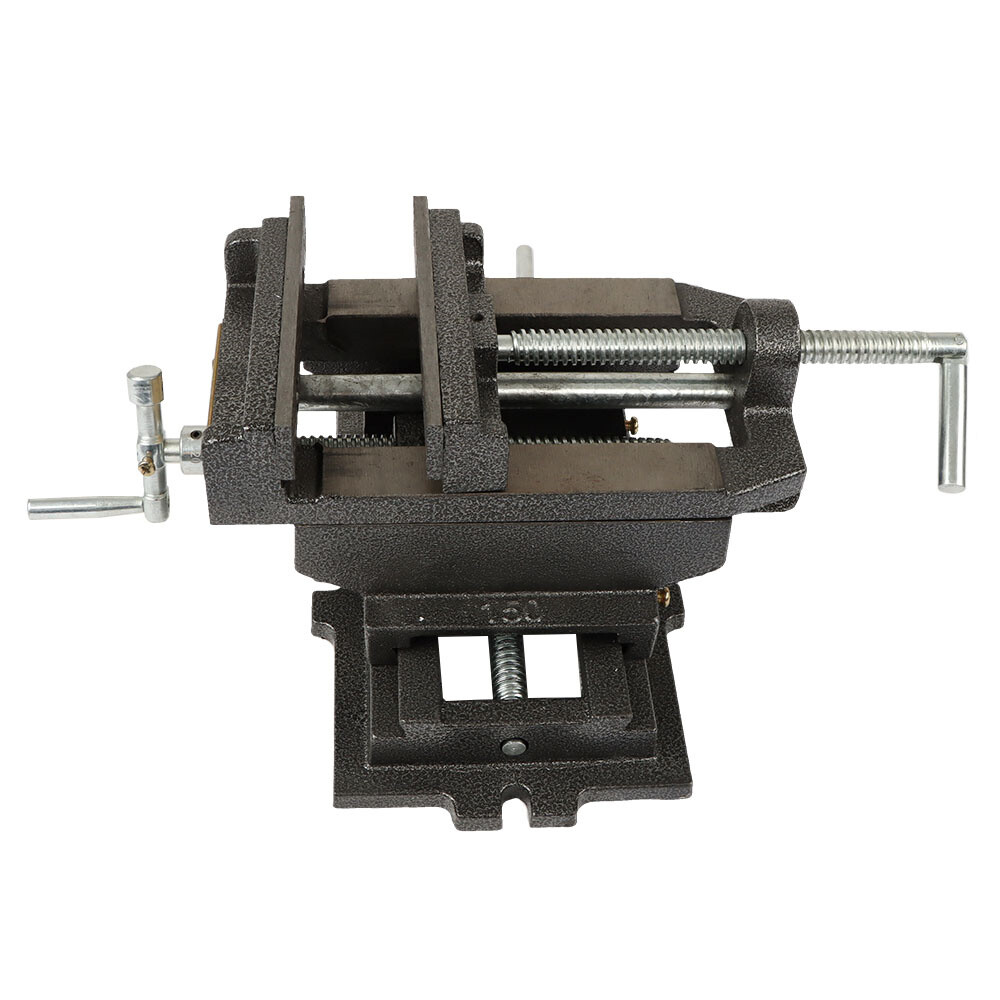 6" CROSS DRILL PRESS Vise X-Y Clamp Heavy Duty Machine Slide Metal Milling 2 Way