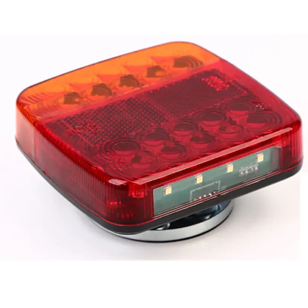 2x LED Warning Light Tail Lights Car Tractor Truck 12V + 24V Dynamic Indicator