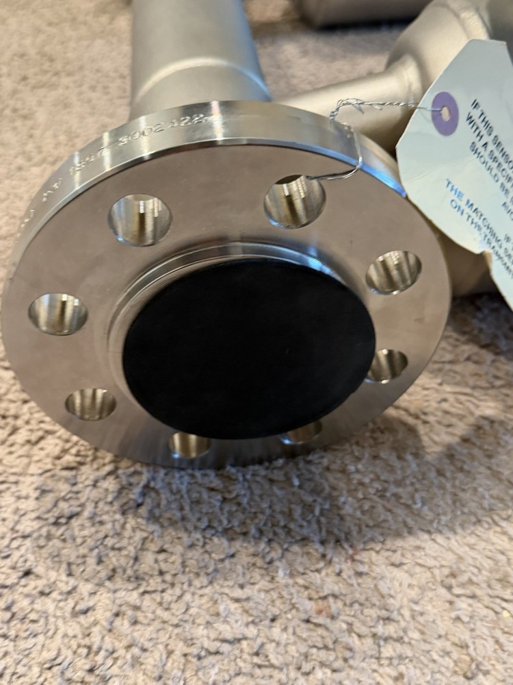 2" 600# Micro Motion CMF200 Flow Sensor Enhanced Core Processor NEW P15 - Read D